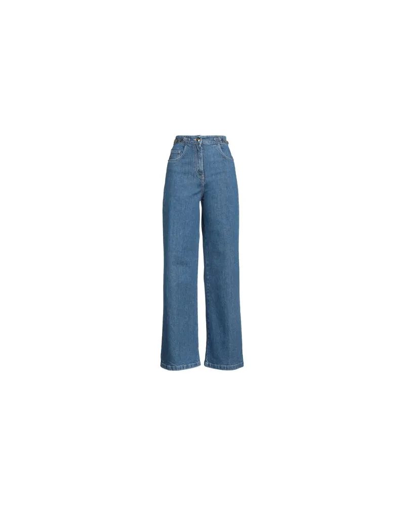 Simona Corsellini HOSEN & RÖCKE - Jeanshosenauf YOOX.COM Blau