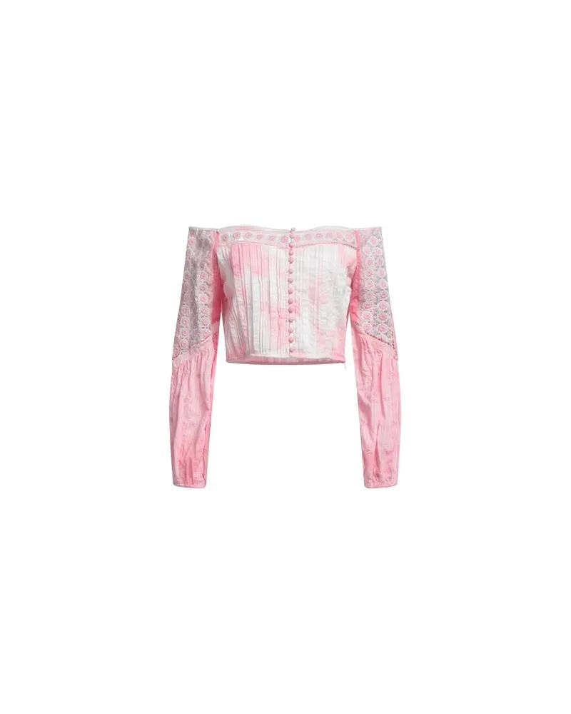 LoveShackFancy TOPS - Hemdenauf YOOX.COM Hellrosa