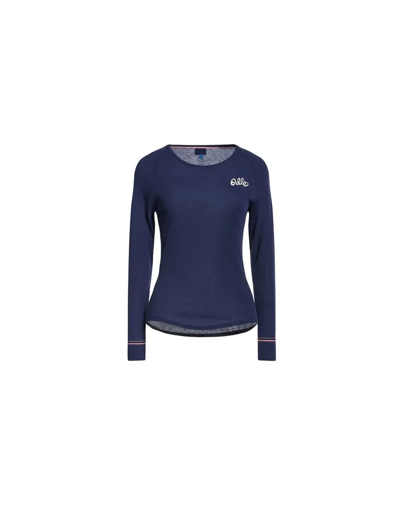 Odlo TOPS - T-shirtsauf YOOX.COM Marineblau