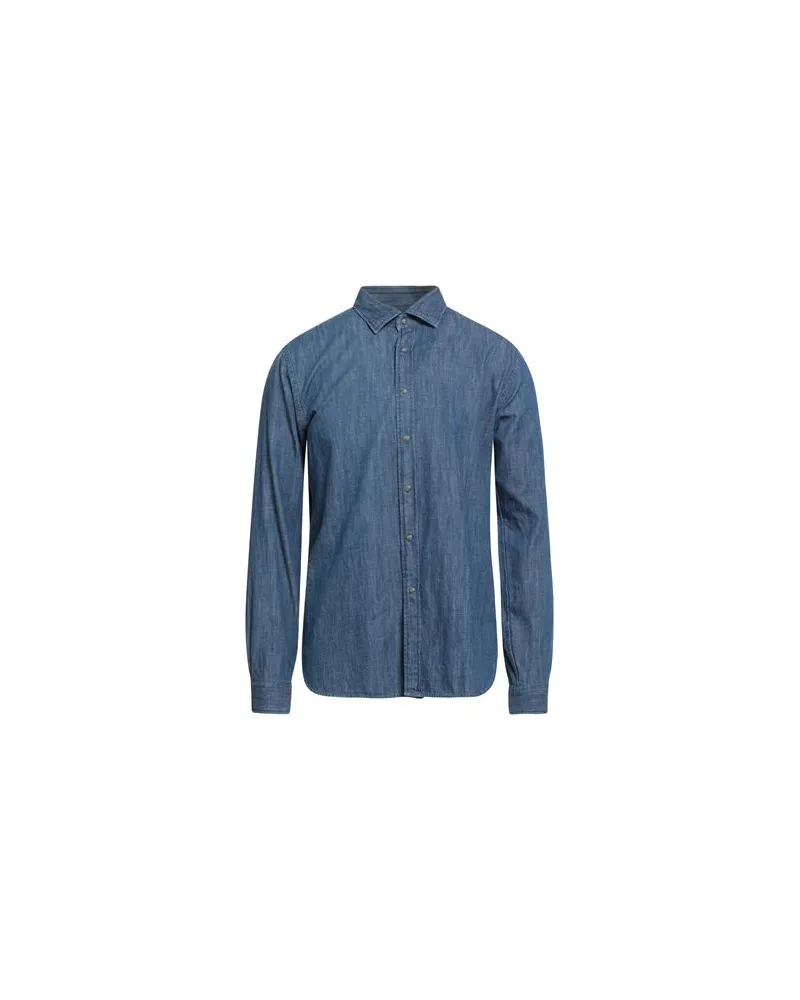 XACUS LEGACY COLLECTION - TOPS - Jeanshemdenauf YOOX.COM Blau