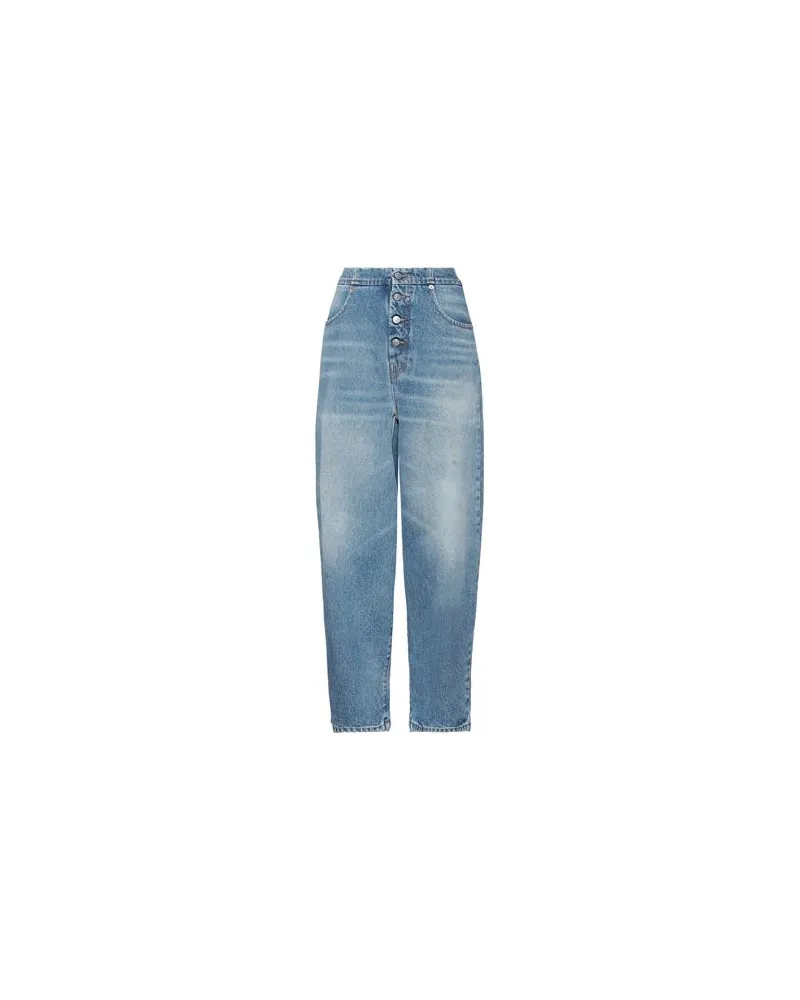 Maison Margiela HOSEN & RÖCKE - Jeanshosenauf YOOX.COM Blau