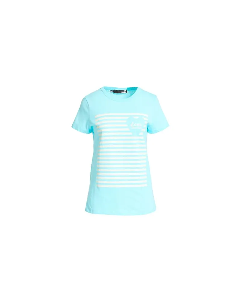 Moschino TOPS - T-shirtsauf YOOX.COM Himmelblau