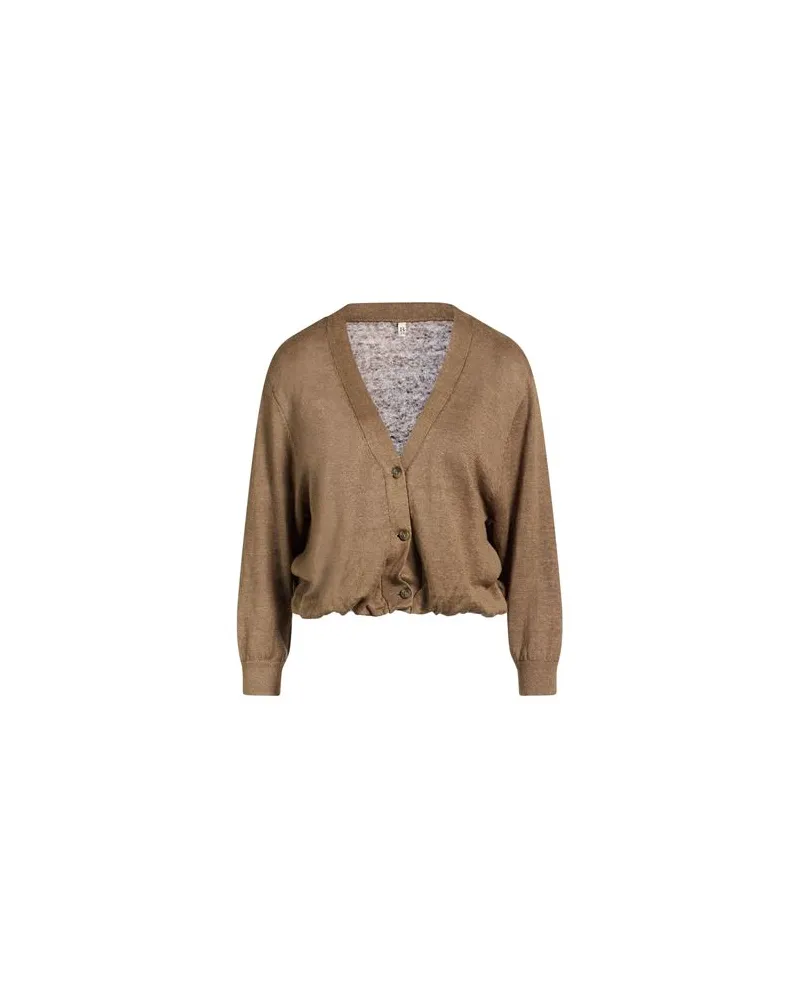 R13 STRICKWAREN - Strickjackenauf YOOX.COM Militärgrün