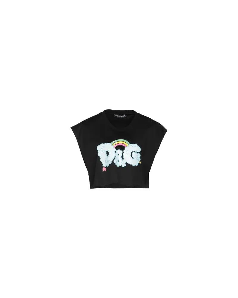 Dolce & Gabbana TOPS - T-shirtsauf YOOX.COM Schwarz