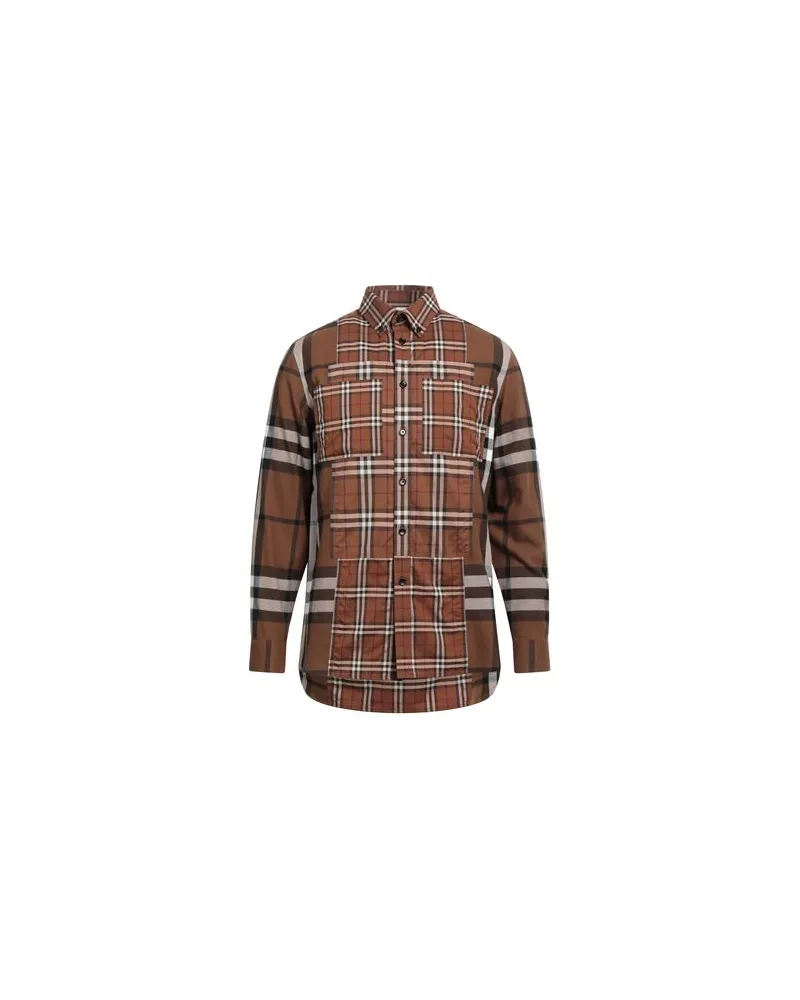 Burberry TOPS - Hemdenauf YOOX.COM Braun