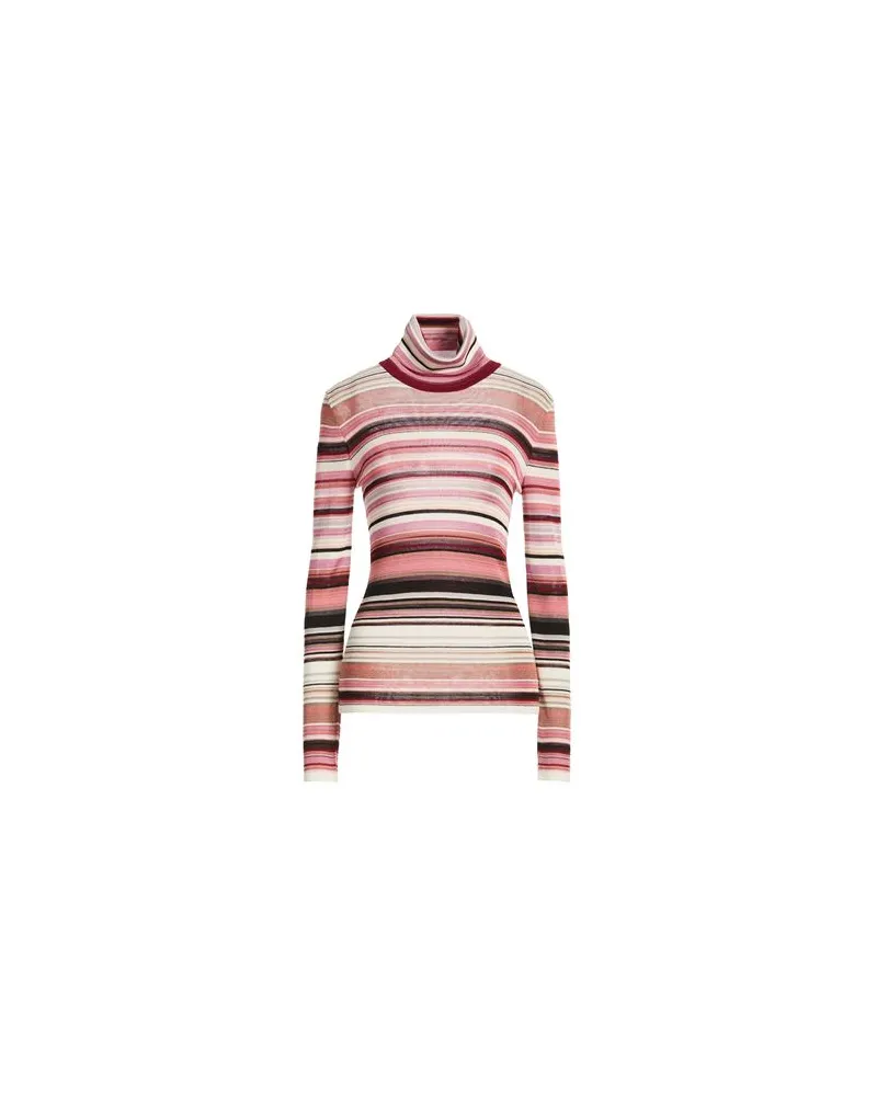 Missoni STRICKWAREN - Rollkragenpulloverauf YOOX.COM Rosa
