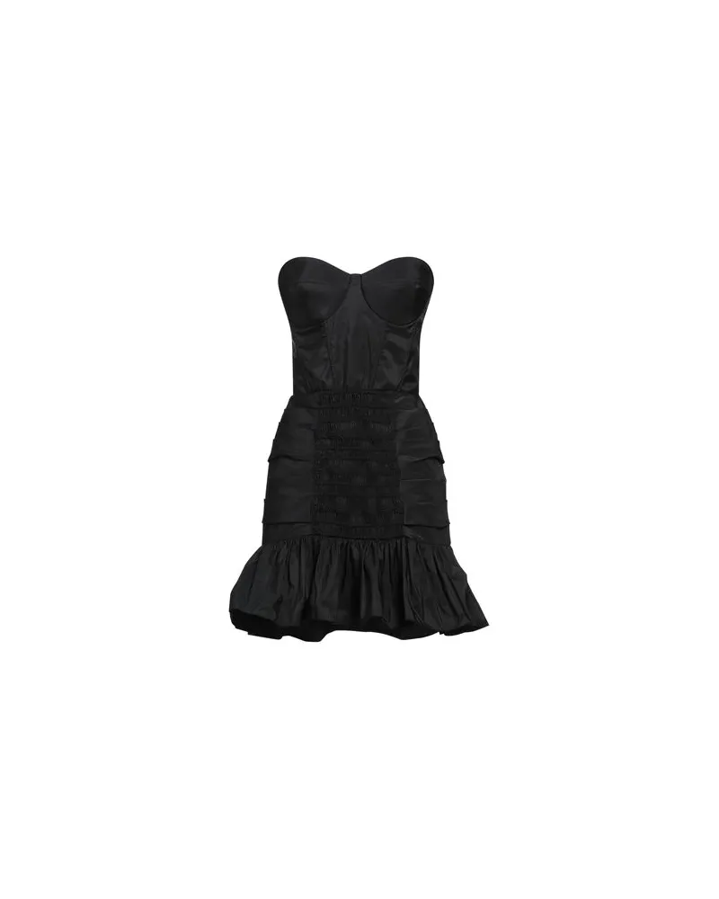 Elisabetta Franchi KLEIDER - Mini-Kleiderauf YOOX.COM Schwarz