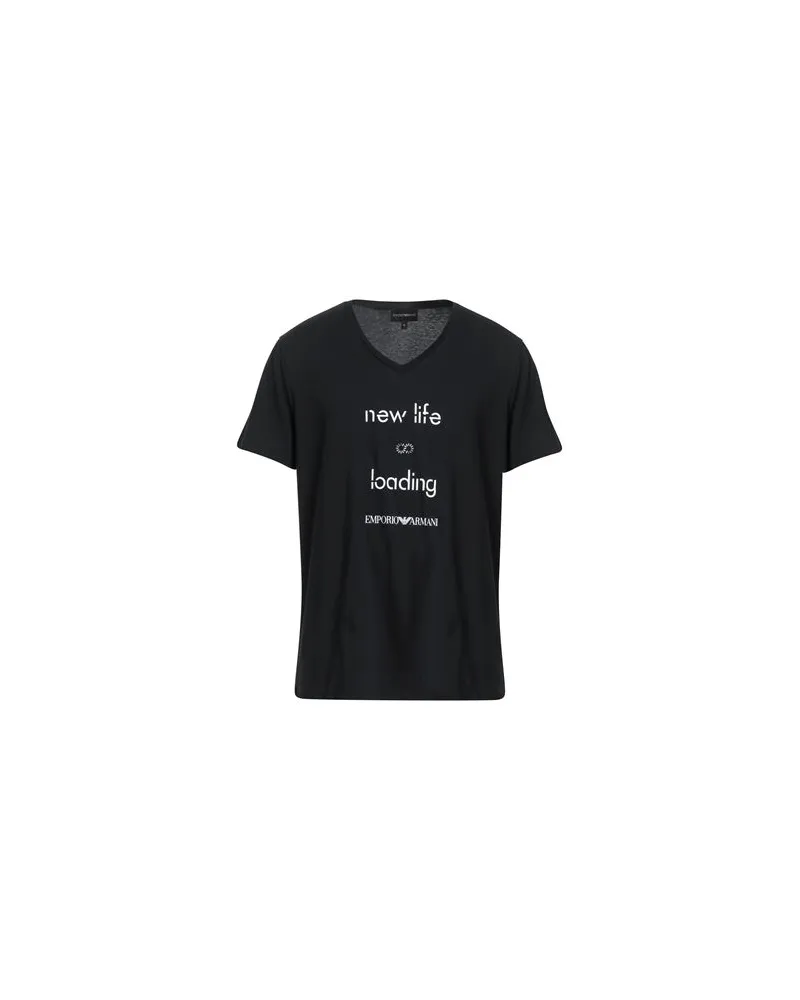 Emporio Armani TOPS - T-shirtsauf YOOX.COM Schwarz