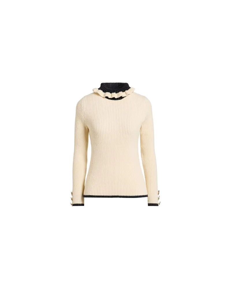 Le Volière STRICKWAREN - Rollkragenpulloverauf YOOX.COM Elfenbein