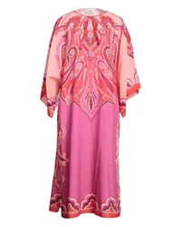 Etro Midi-Kleid Rosa