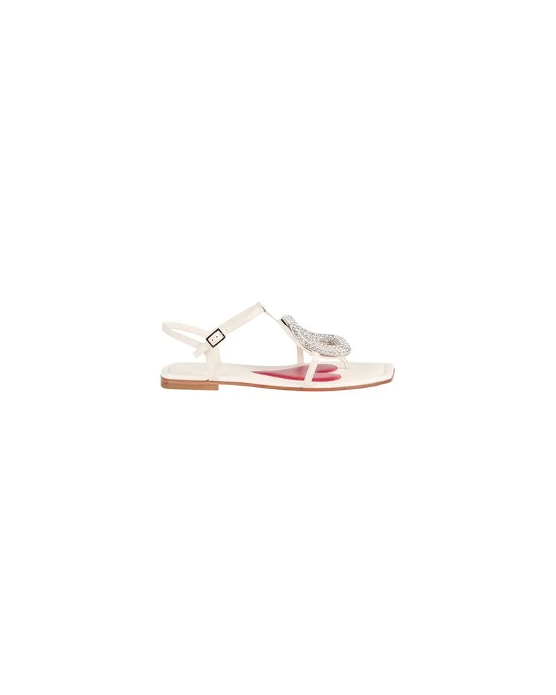 Roger Vivier SCHUHE - Zehentrennerauf YOOX.COM Weiß