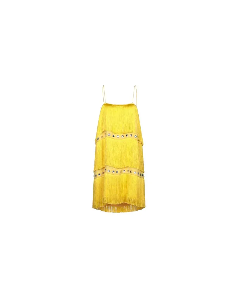 Sara Battaglia KLEIDER - Mini-Kleiderauf YOOX.COM Gelb