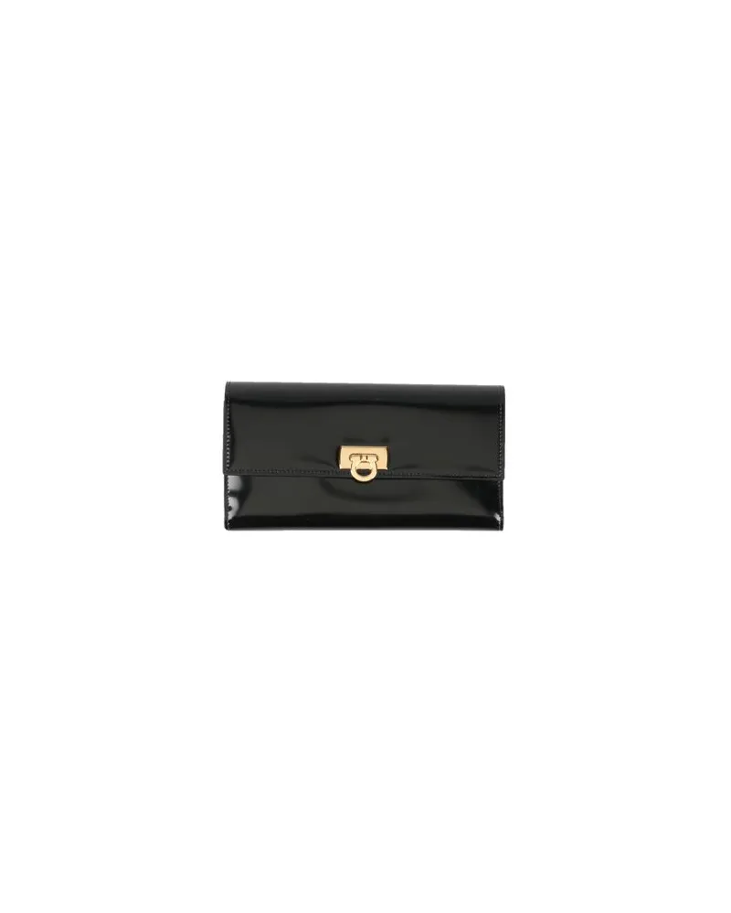 Ferragamo Kleinlederwaren - Brieftaschenauf YOOX.COM Schwarz