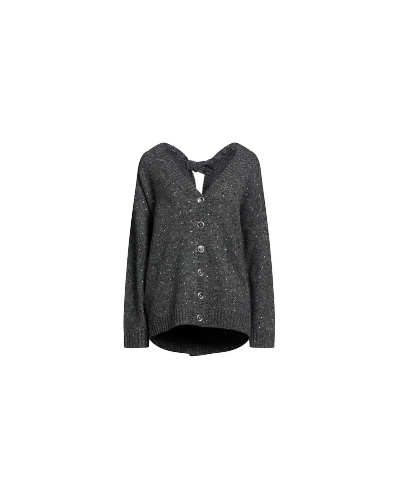 Pinko STRICKWAREN - Strickjackenauf YOOX.COM Braungrau