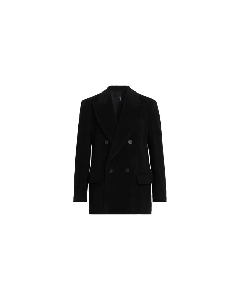 Hevò JACKEN & MÄNTEL - Mäntelauf YOOX.COM Schwarz