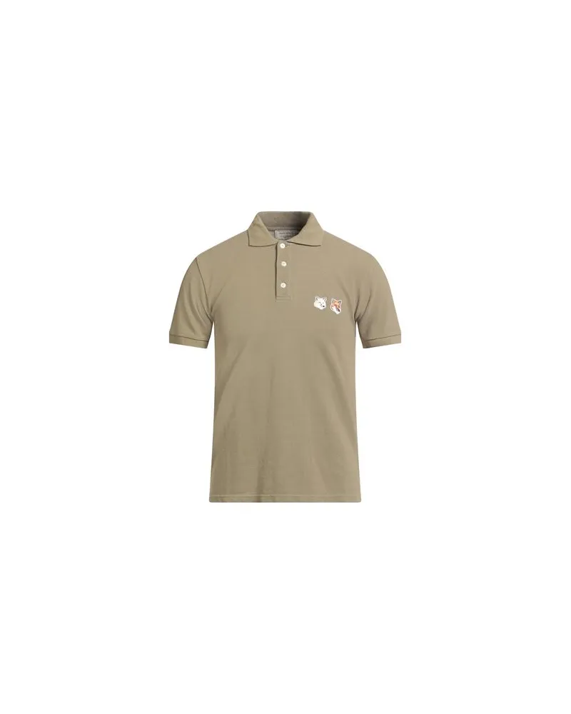 Kitsuné TOPS - Poloshirtsauf YOOX.COM Militärgrün