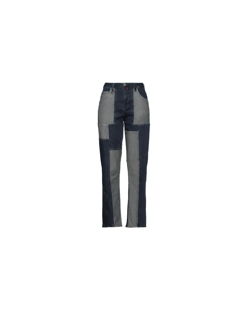 HIGH HOSEN & RÖCKE - Jeanshosenauf YOOX.COM Blau