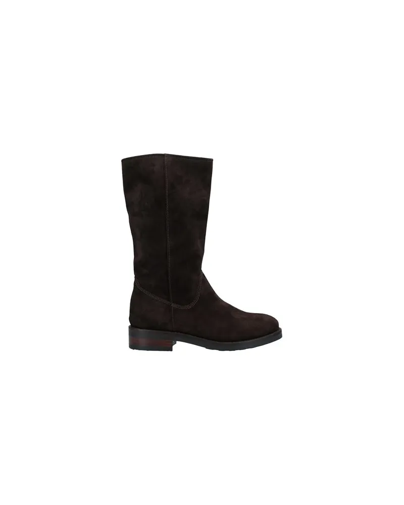 Pollini SCHUHE - Stiefelauf YOOX.COM Dunkelbraun