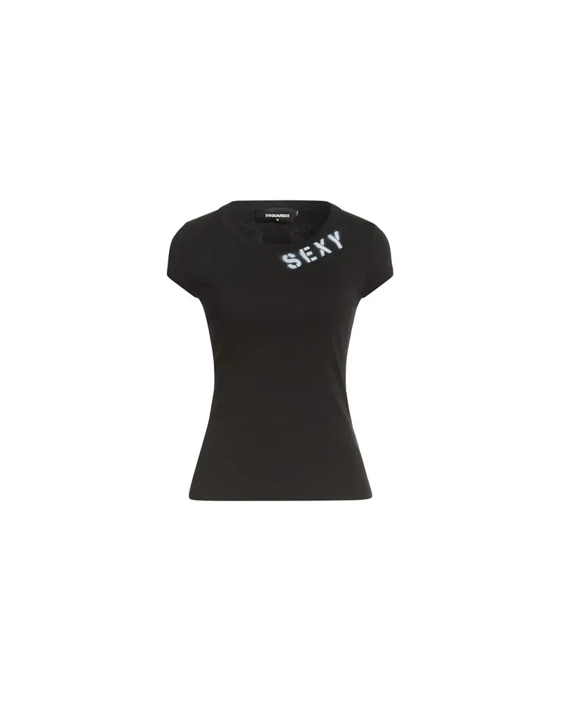 Dsquared2 TOPS - T-shirtsauf YOOX.COM Schwarz