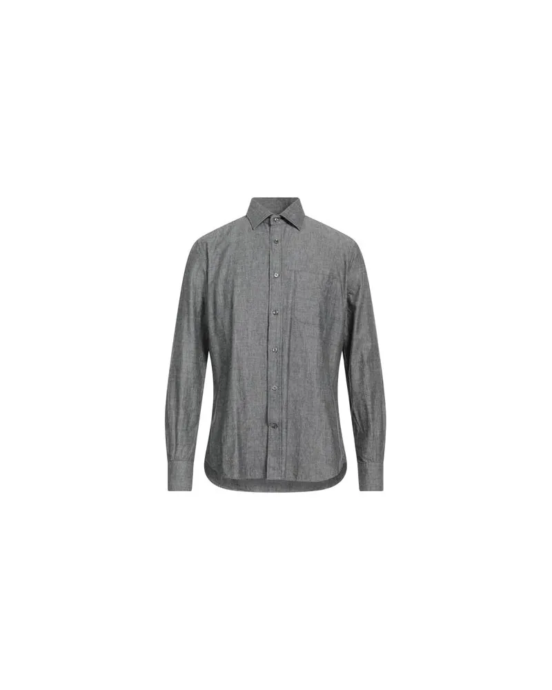 Glanshirt TOPS - Hemdenauf YOOX.COM Blei