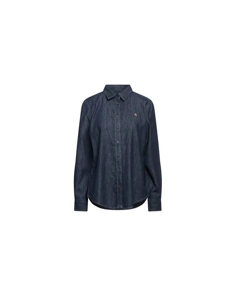 Ralph Lauren TOPS - Hemdenauf YOOX.COM Blau