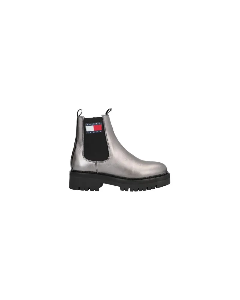 Tommy Hilfiger SCHUHE - Stiefelettenauf YOOX.COM Silber
