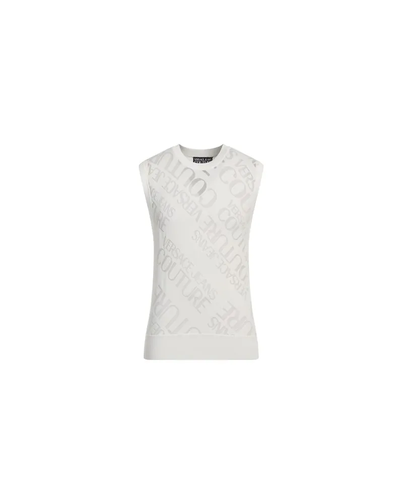 Versace Jeans STRICKWAREN - Pulloverauf YOOX.COM Weiß