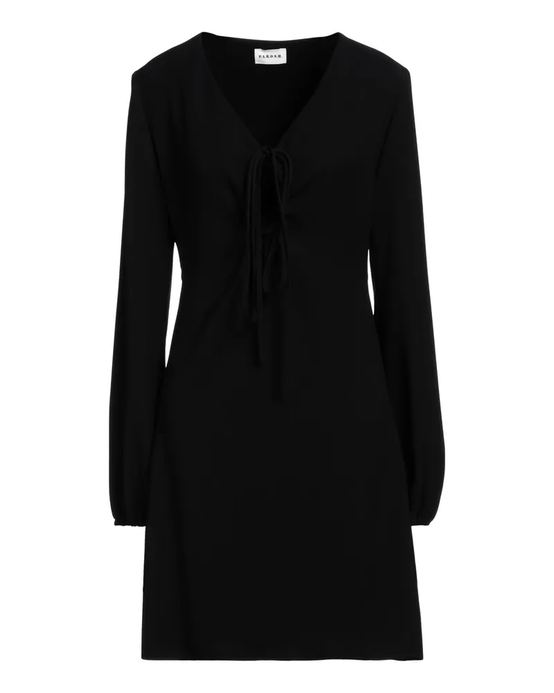 P.A.R.O.S.H. Mini-Kleid Schwarz