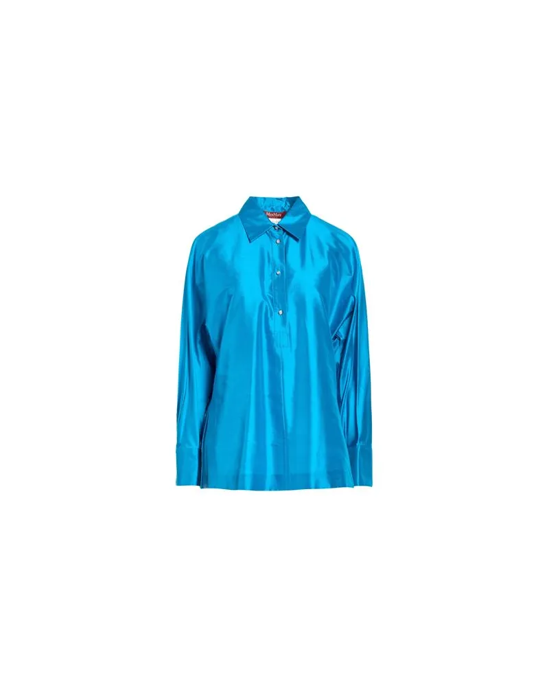 Max Mara TOPS - Topsauf YOOX.COM Azurblau