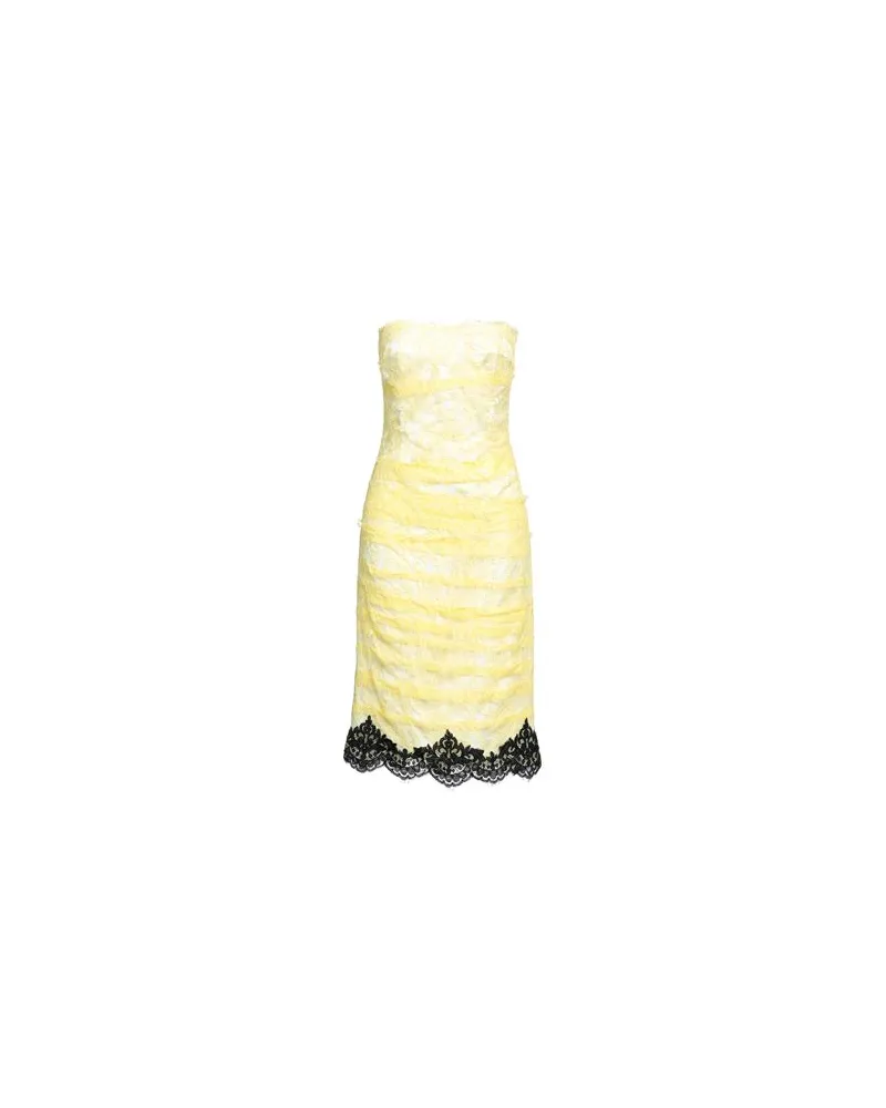 Anna Molinari KLEIDER - Midi-Kleiderauf YOOX.COM Gelb