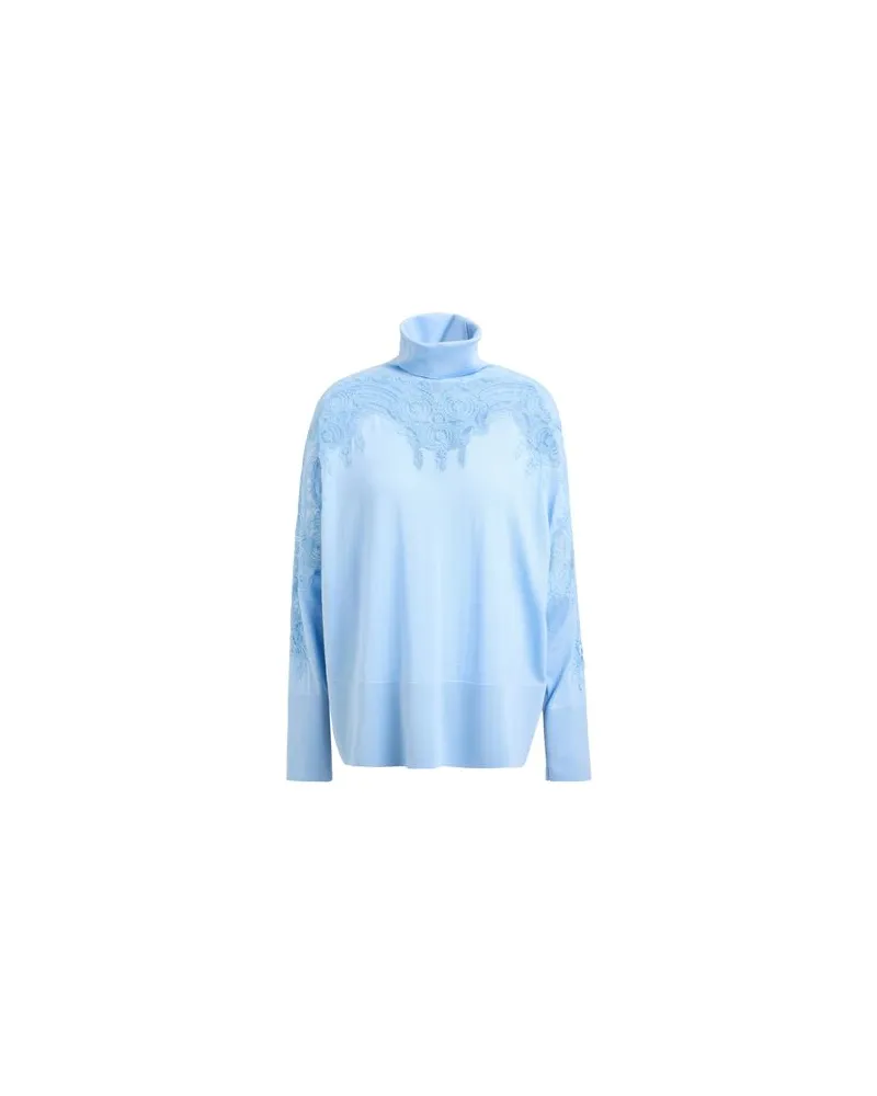Ermanno Scervino STRICKWAREN - Rollkragenpulloverauf YOOX.COM Hellblau
