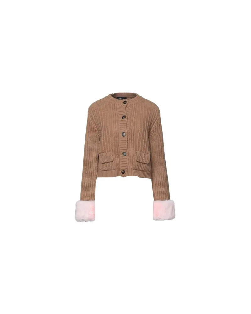 Blumarine STRICKWAREN - Strickjackenauf YOOX.COM Kamel