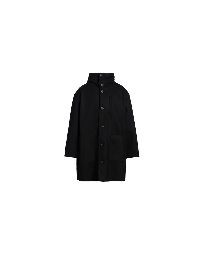 Paltò JACKEN & MÄNTEL - Mäntelauf YOOX.COM Schwarz