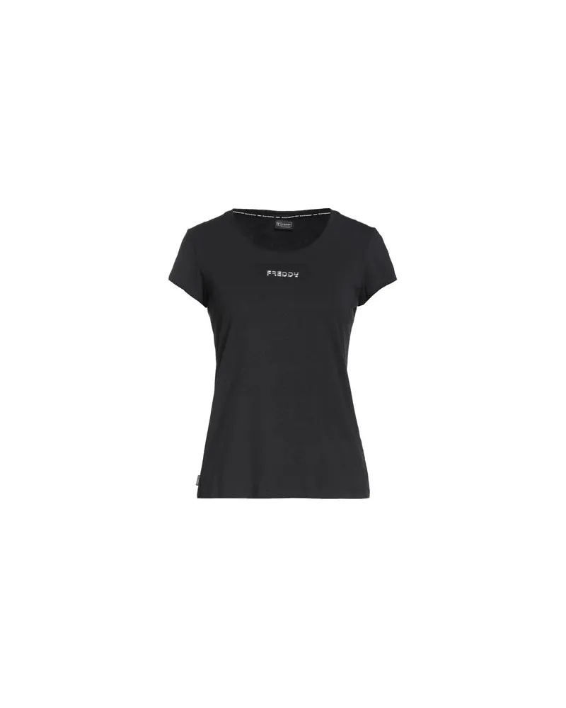 Freddy TOPS - T-shirtsauf YOOX.COM Schwarz