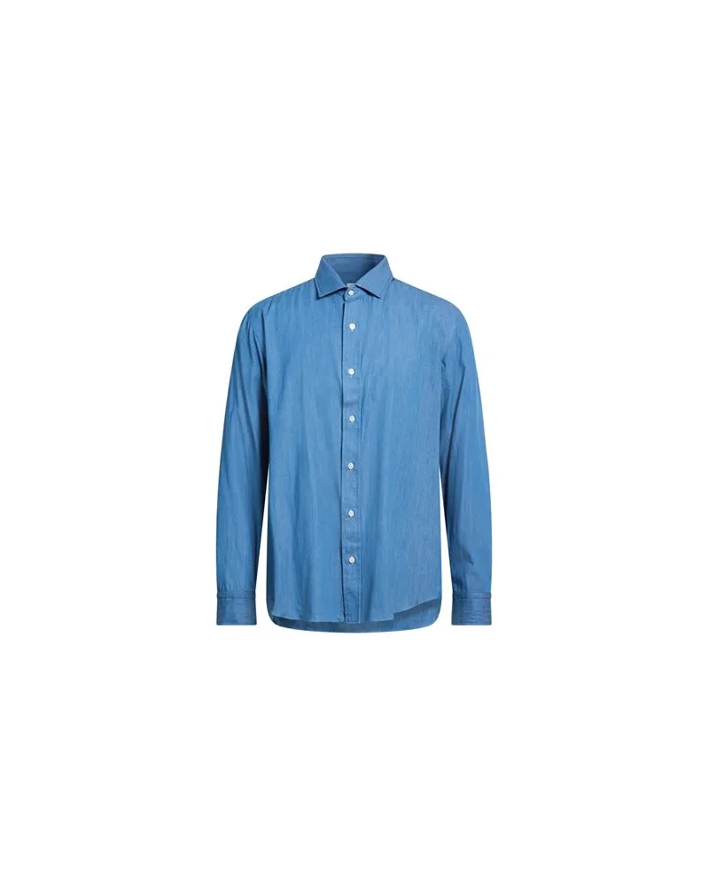 Salvatore Piccolo TOPS - Hemdenauf YOOX.COM Blau