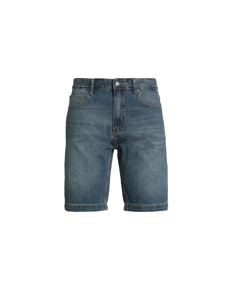 Guess HOSEN & RÖCKE - Jeansshortsauf YOOX.COM Blau