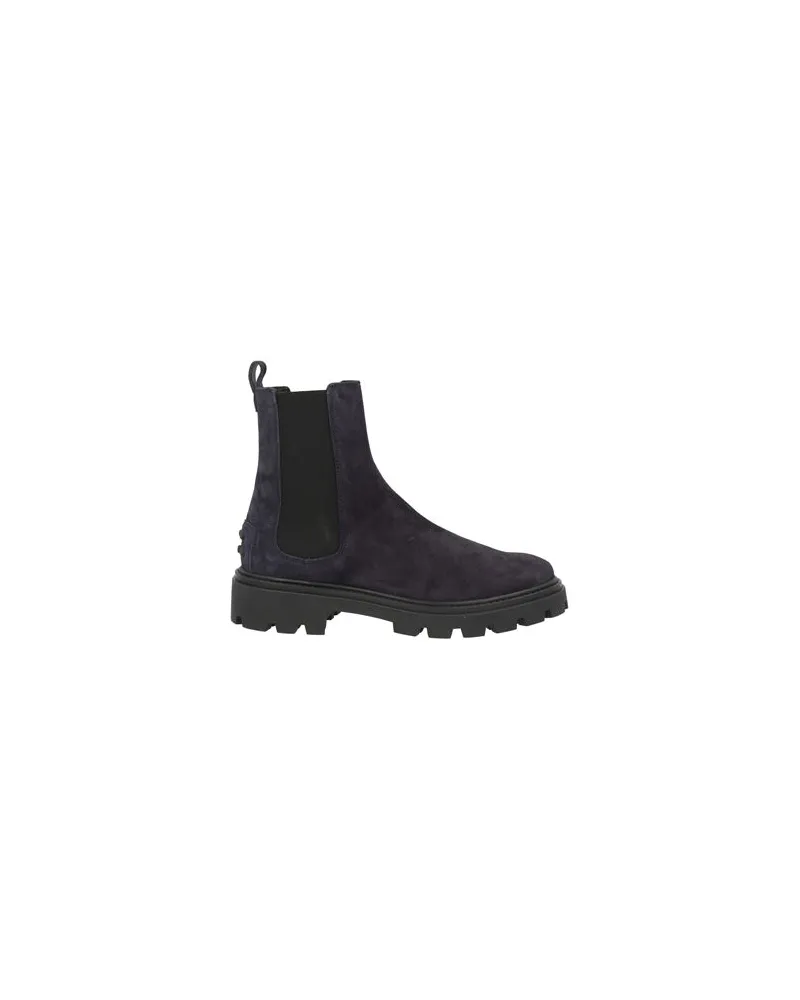 TOD'S SCHUHE - Stiefelettenauf YOOX.COM Nachtblau