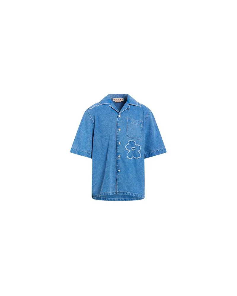 Marni TOPS - Jeanshemdenauf YOOX.COM Blau