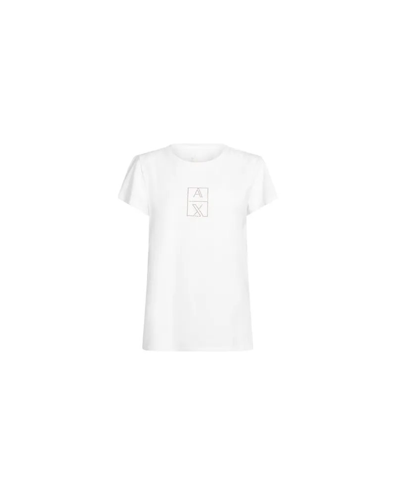 Armani Exchange TOPS - T-shirtsauf YOOX.COM Weiß