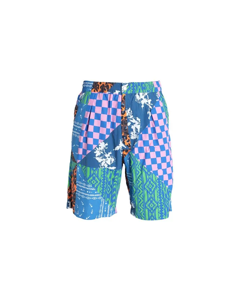 Marcelo Burlon | County of Milan HOSEN & RÖCKE - Shorts & Bermudashortsauf YOOX.COM Taubenblau
