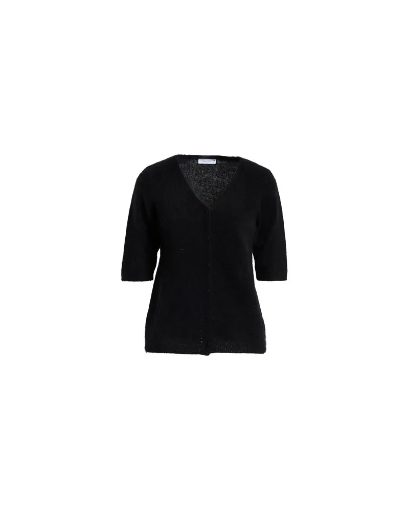 Majestic STRICKWAREN - Strickjackenauf YOOX.COM Schwarz
