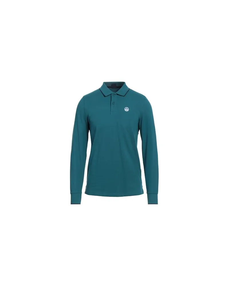 North Sails TOPS - Poloshirtsauf YOOX.COM Aquamarin