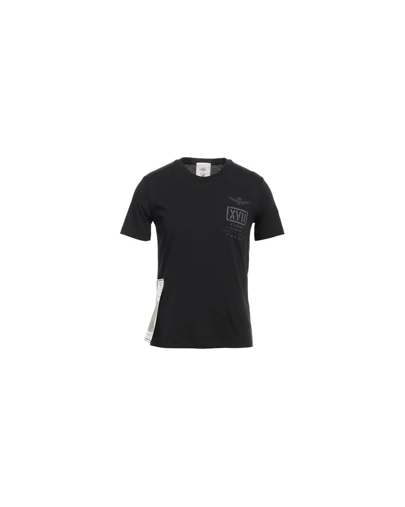 Aeronautica Militare TOPS - T-shirtsauf YOOX.COM Schwarz