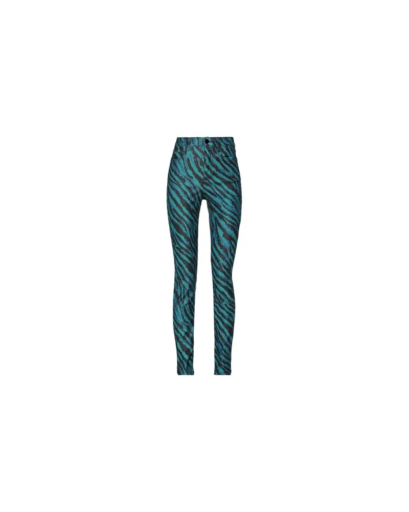 Guess HOSEN & RÖCKE - Jeanshosenauf YOOX.COM Smaragdgrün