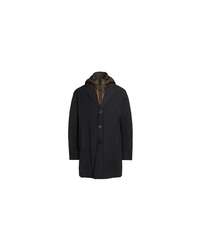 Paltò JACKEN & MÄNTEL - Mäntelauf YOOX.COM Schwarz