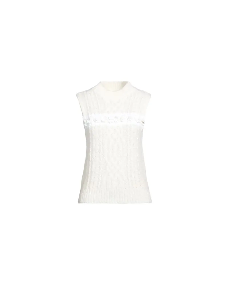SHUSHU/TONG STRICKWAREN - Pulloverauf YOOX.COM Cremeweiß
