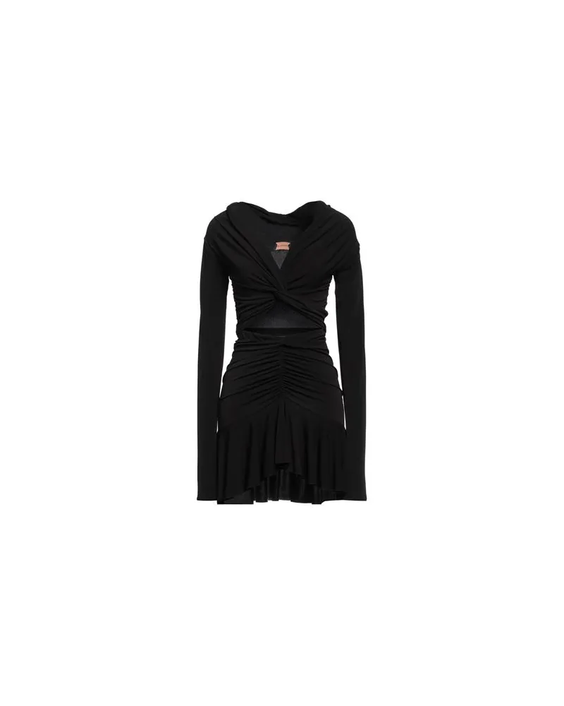 ANDAMANE KLEIDER - Mini-Kleiderauf YOOX.COM Schwarz