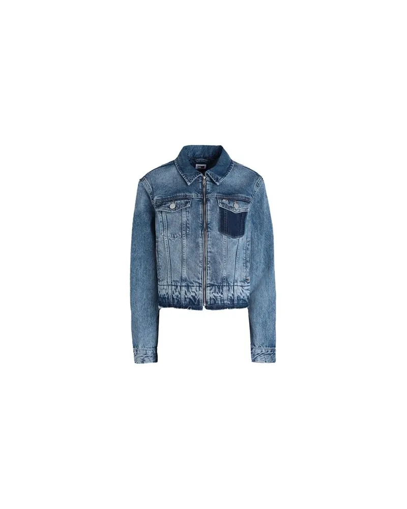 Tommy Hilfiger JACKEN & MÄNTEL - Jeansjacken/Mäntelauf YOOX.COM Blau