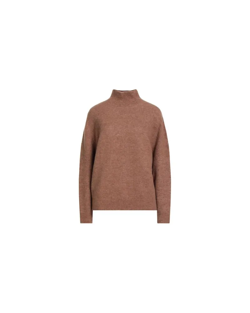 ALYSI CHOCOLAT - STRICKWAREN - Rollkragenpulloverauf YOOX.COM Braun