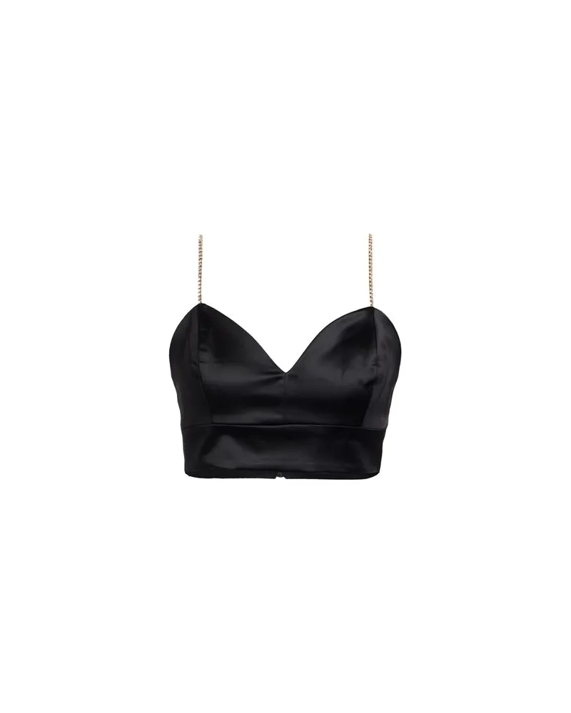 Fracomina GOLD - TOPS - Topsauf YOOX.COM Schwarz